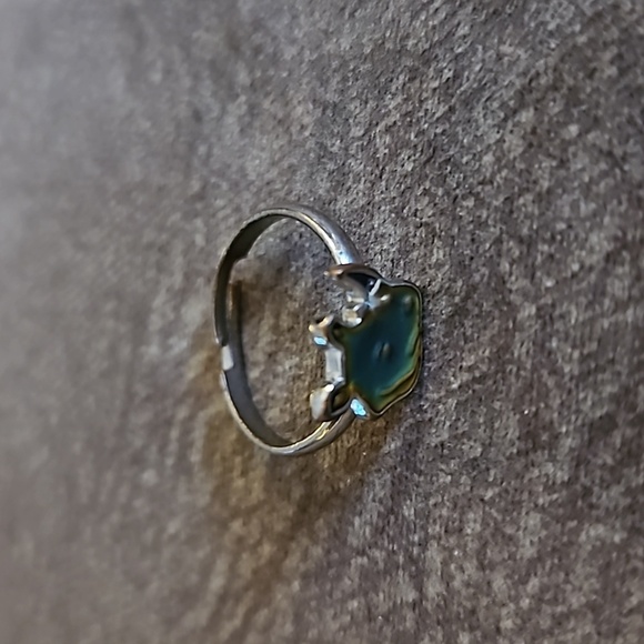 5/$25 Adjustable Rhinoceros Mood Ring - Picture 2 of 4